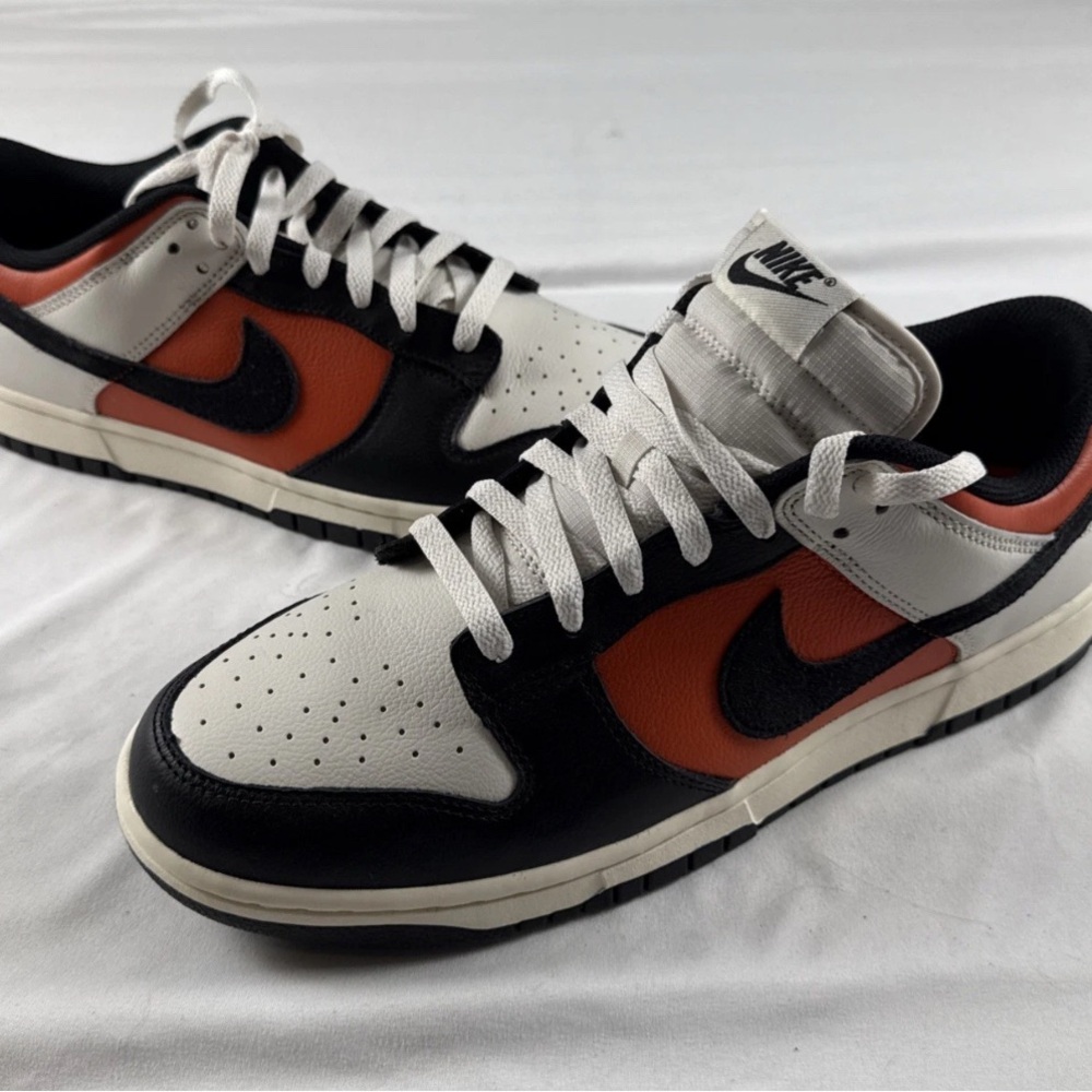 Nike Dunk Low Retro Orange Black White‎ Mens 11 HQ4988-030